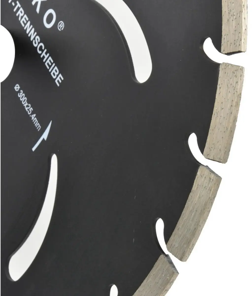 GEKO G00296 Diamant Segmentdoorslijpschijf 300mm - Beton/Steen - afbeelding 2 van 2
