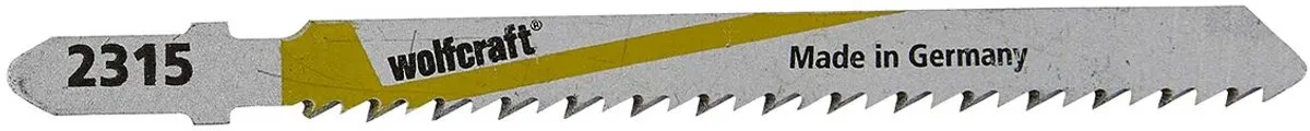 Wolfcraft Decoupeerzaagblad HSS T-schacht 2315000 - 2 Stuks