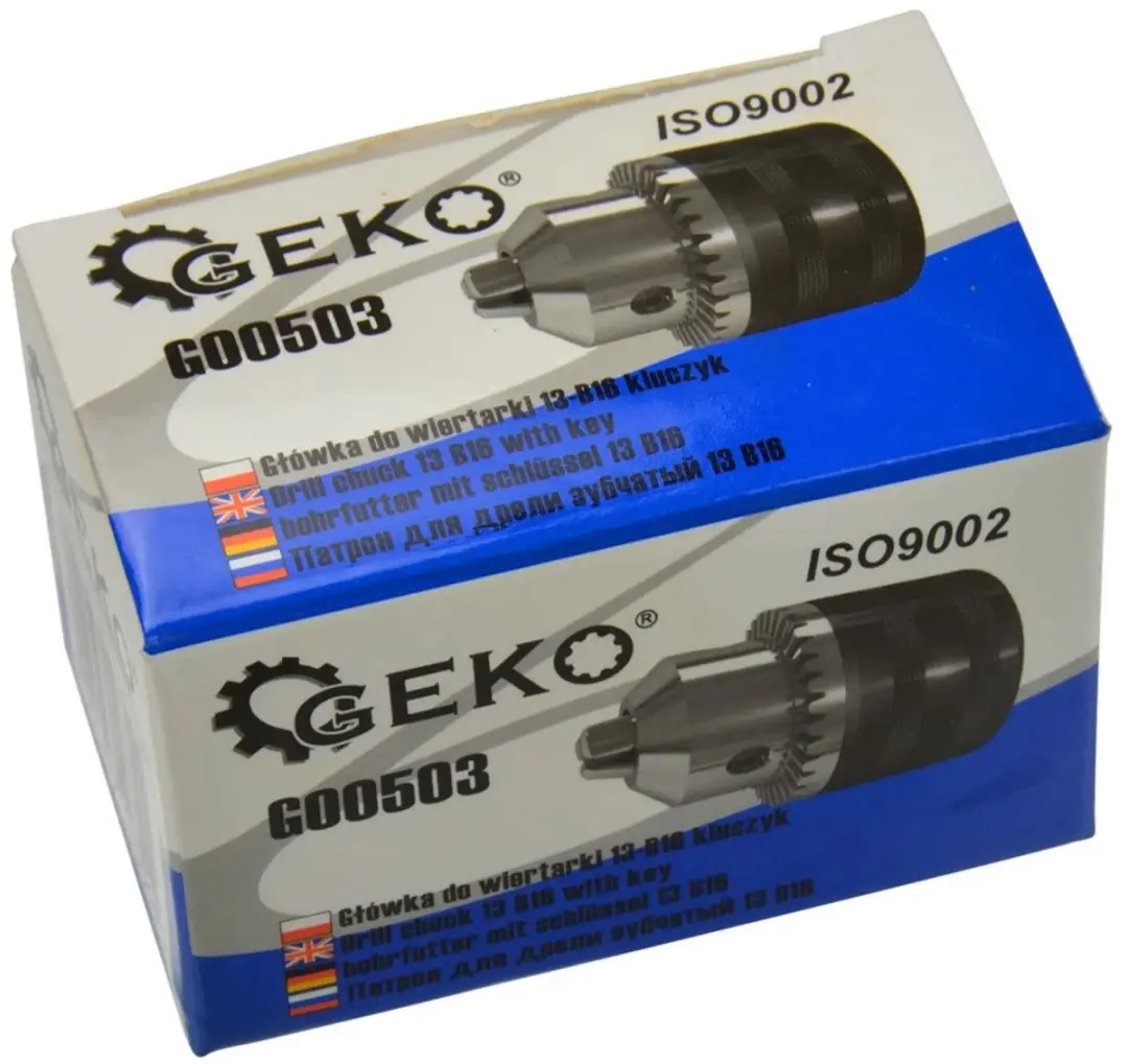 GEKO Boorkop B16 1,5-13mm met sleutel - afbeelding 2 van 5