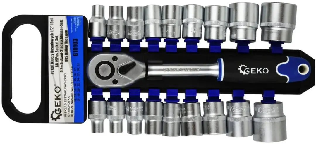 GEKO Dopsleutelset 1/2"