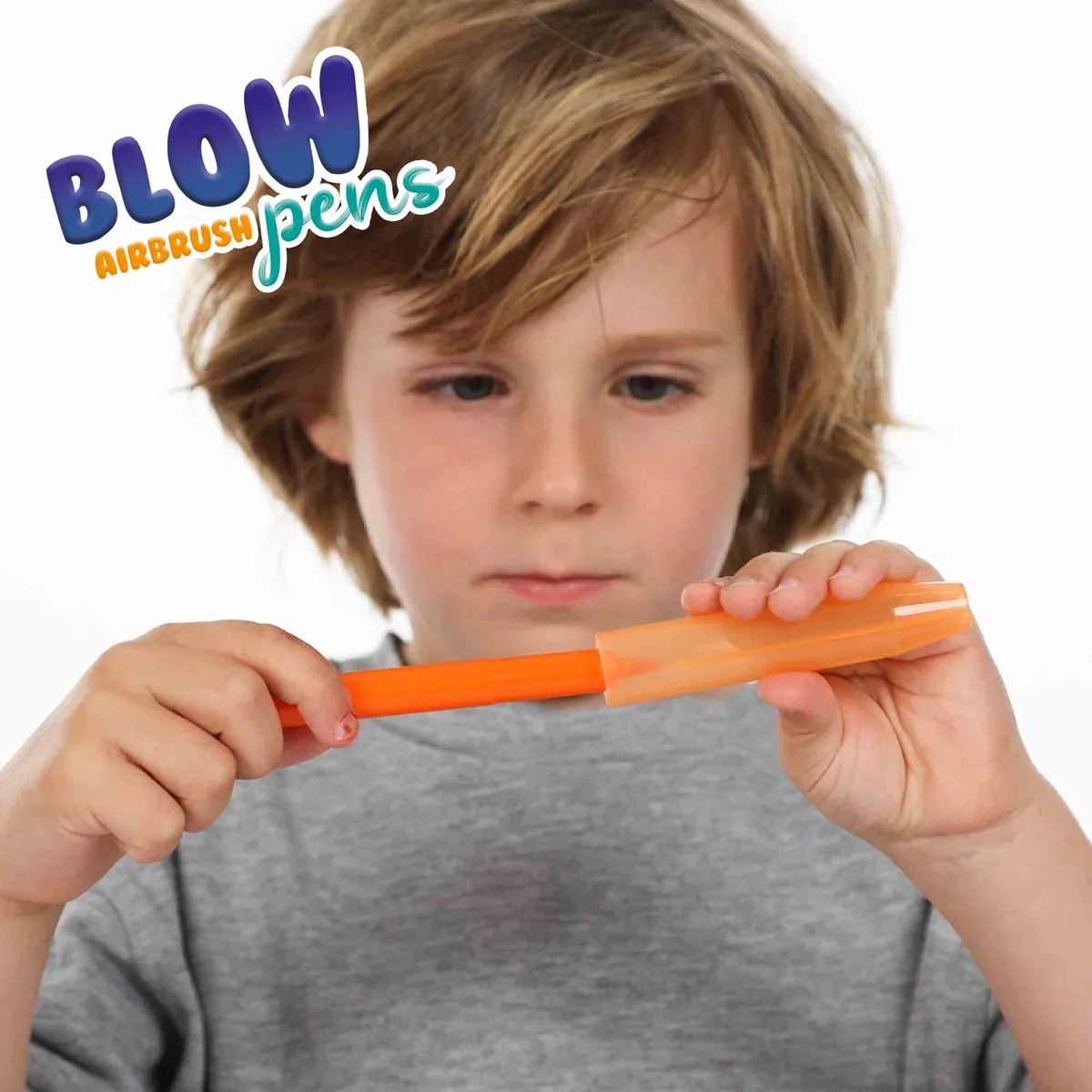 SES Creative Blow Airbrush Pens - 12 Stuks - Pastel - Vanaf 5 jaar