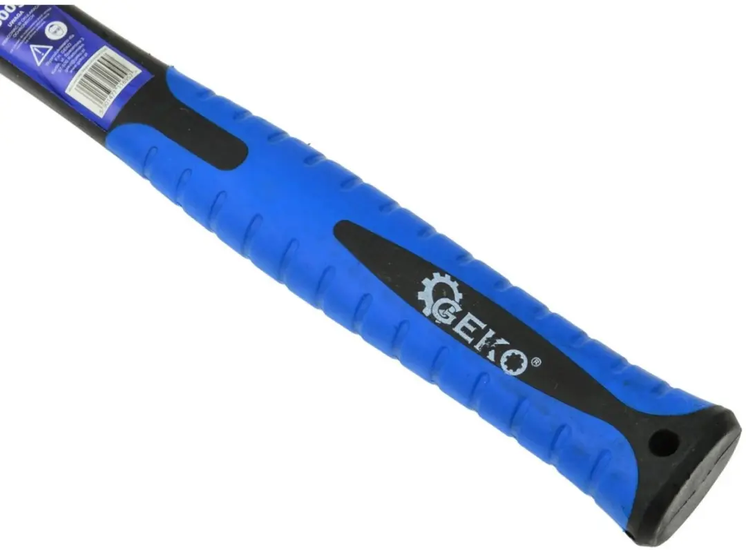 GEKO Kloppen - klauwhamer - 500g - glasvezel antislip greep - 330 mm - afbeelding 6 van 6