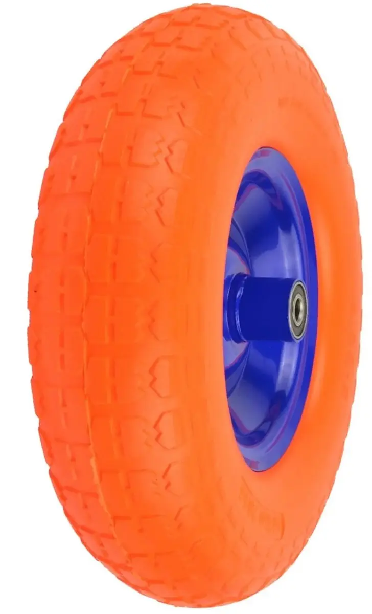 GEKO G71027 Rubberen wiel voor kruiwagen 320x90mm - afbeelding 5 van 6