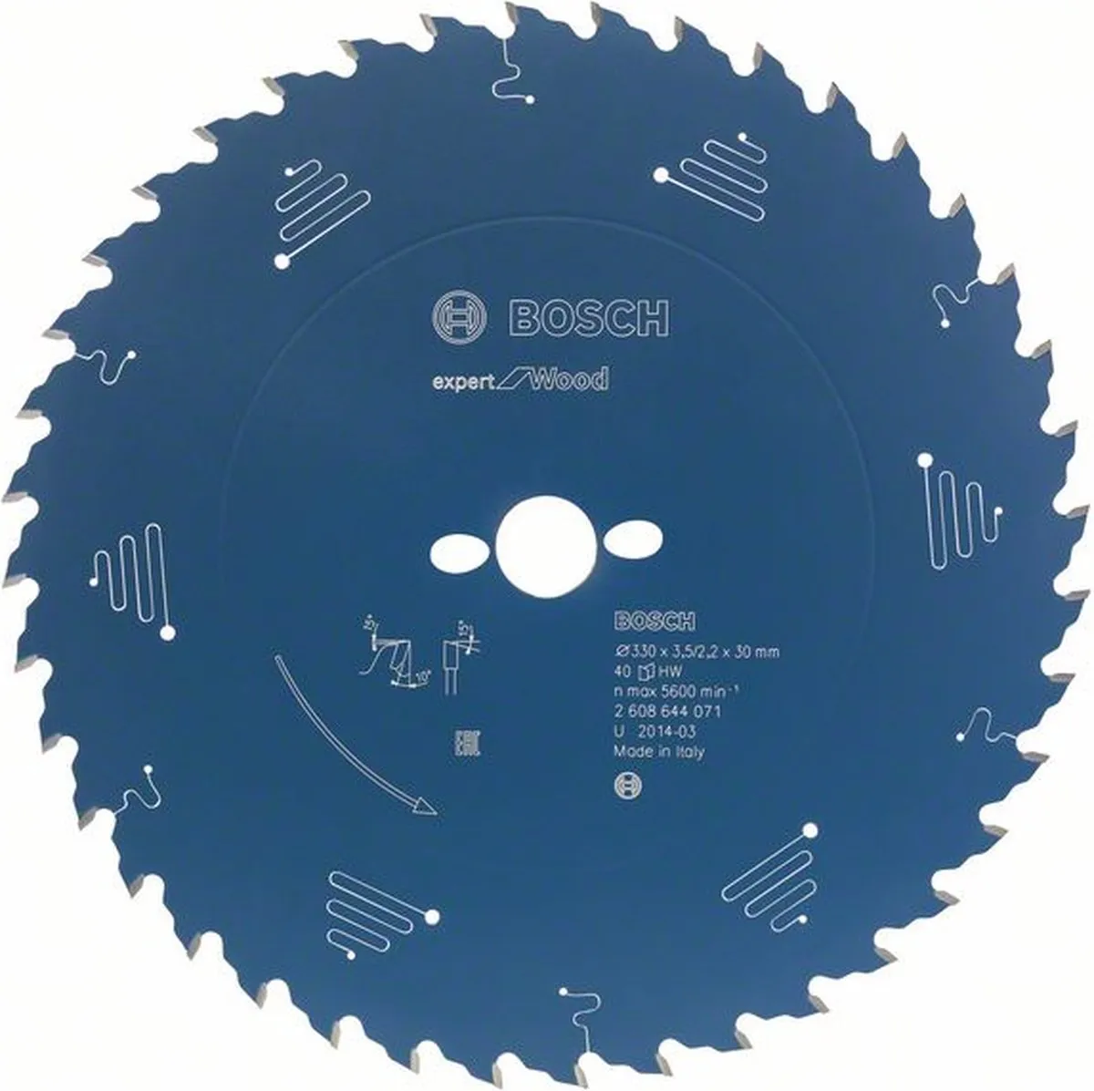 Bosch CIRKZB EXPERT WOOD Zaagblad 410mm - 28 Tanden - afbeelding 3 van 3