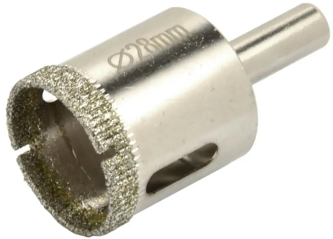 GEKO Diamantboor voor tegels 28mm - Set van 2 - afbeelding 3 van 3
