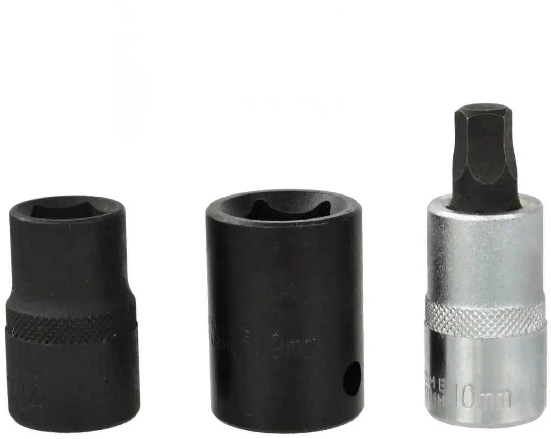 GEKO Dopsleutelset remklauwen - 5-kantig - 3-delig - 14/19/10 mm - afbeelding 3 van 6