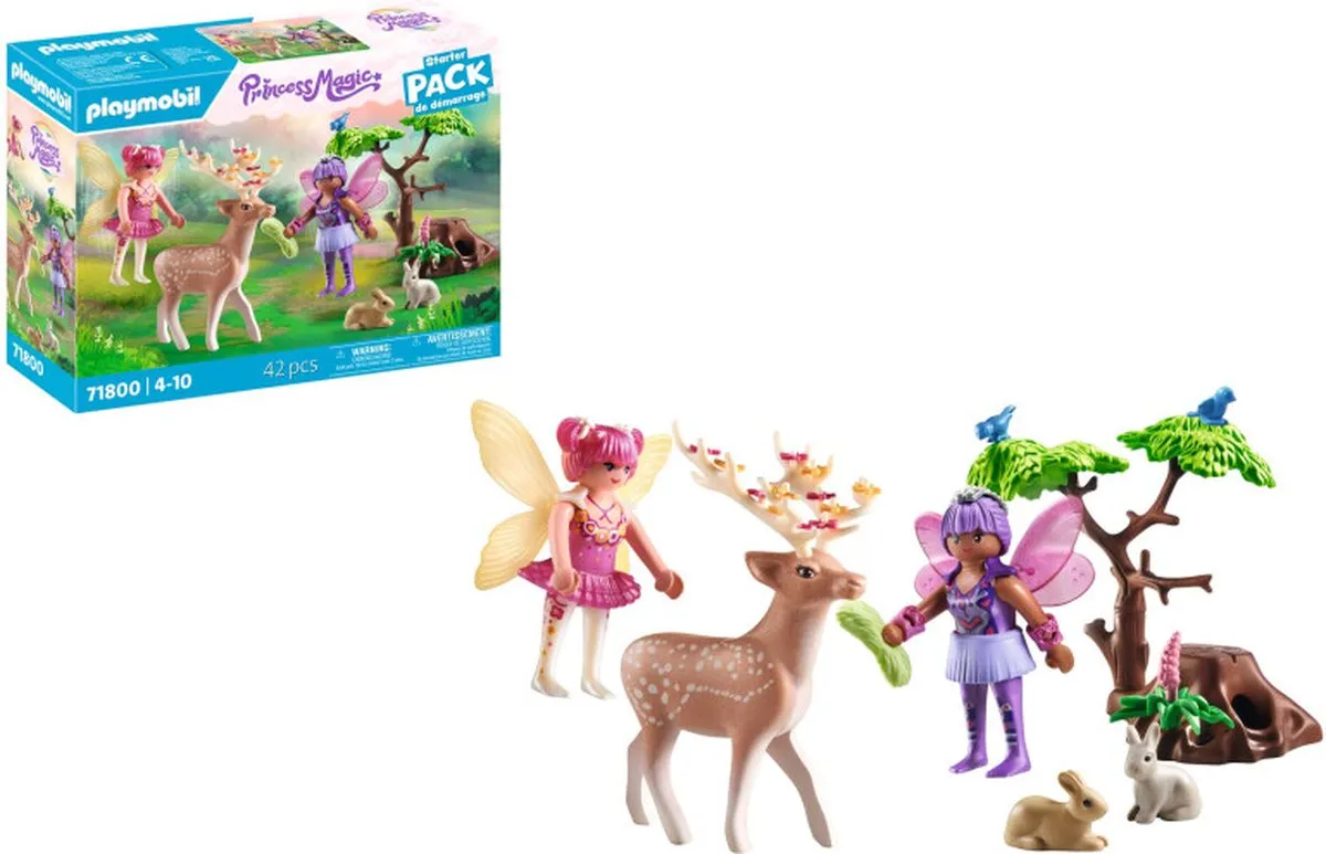 Playmobil Princess Feeën Starter Pack 71800 - Meerkleurig - afbeelding 6 van 6