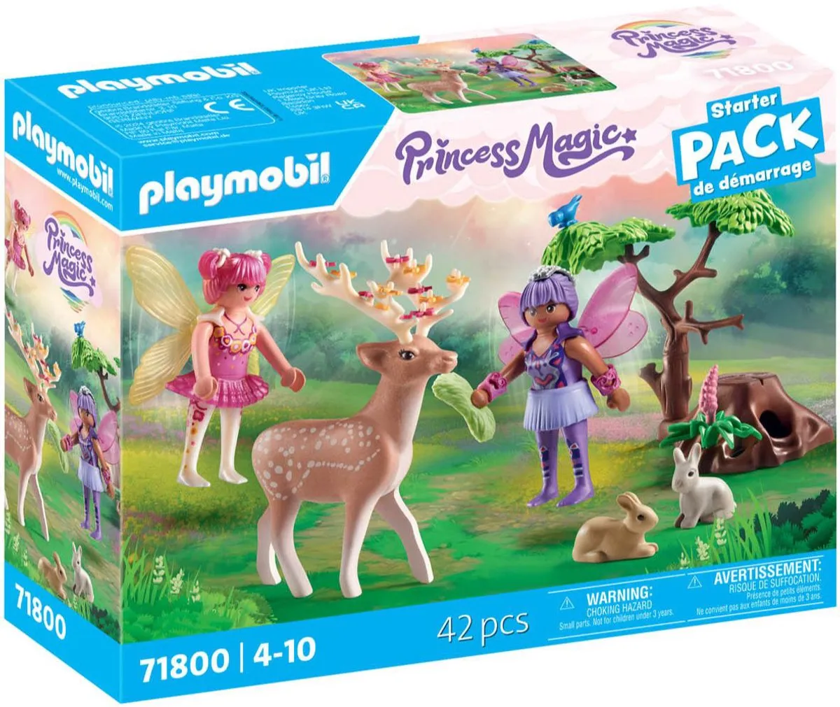 Playmobil Princess Feeën Starter Pack 71800 - Meerkleurig