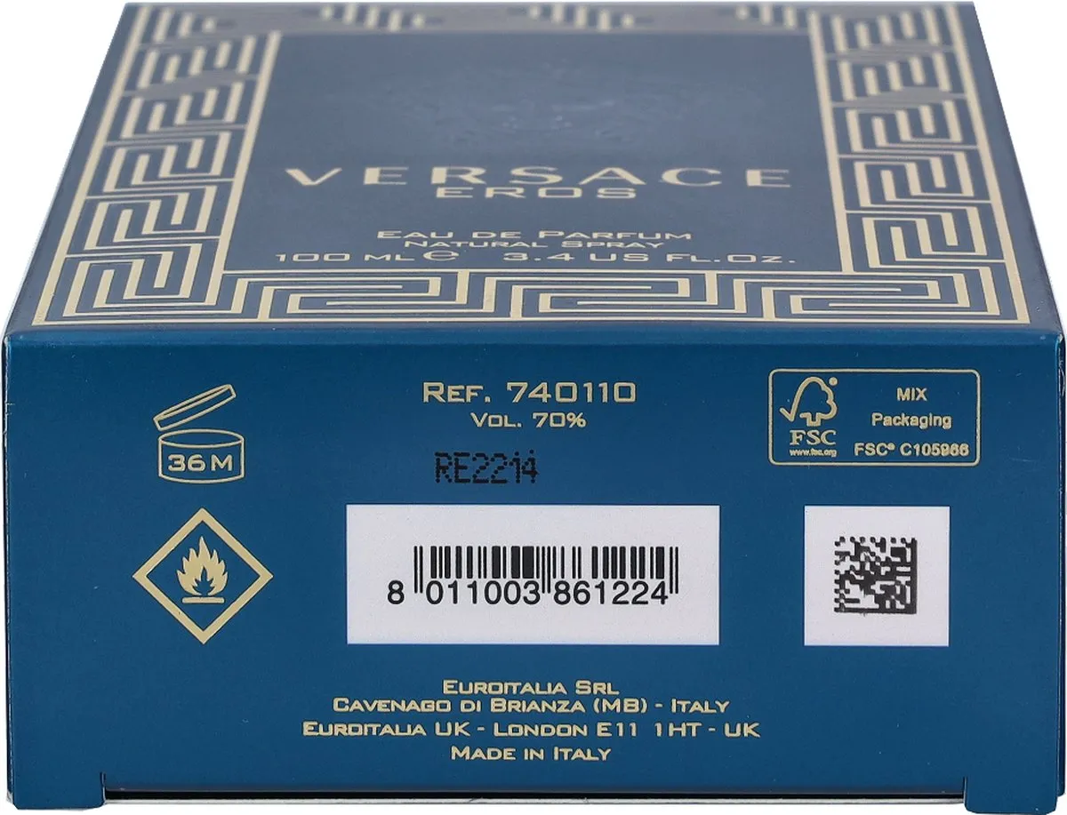 Versace Eros Herenparfum 100ml