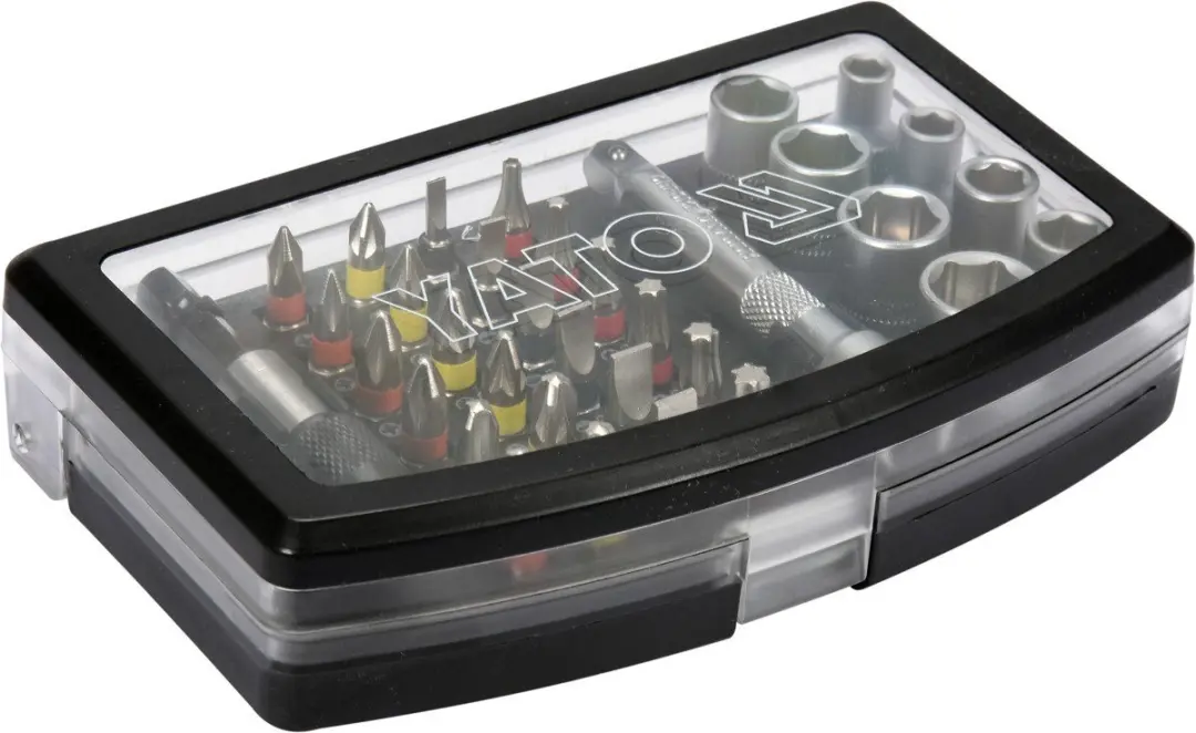 Yato YT-04623 Bits- en Dopset - 34 Delig - S2 Staal - afbeelding 3 van 5