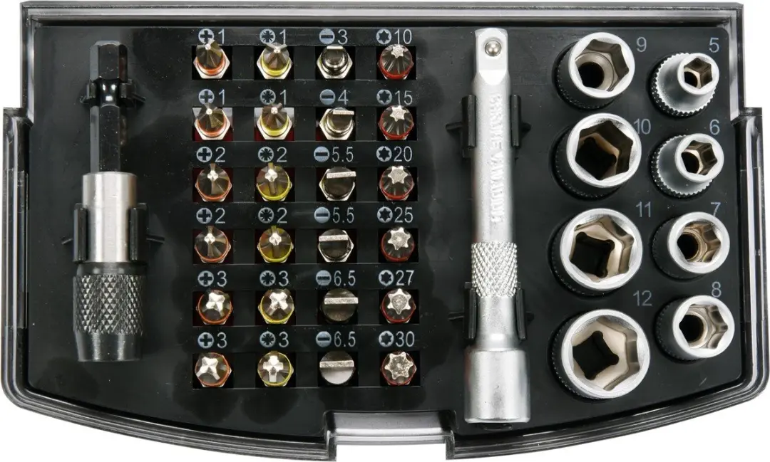 Yato YT-04623 Bits- en Dopset