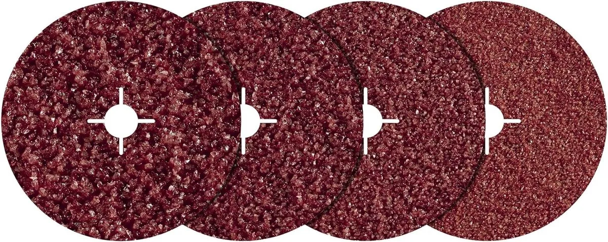 Wolfcraft Set Fiberschuurschijven 2476000