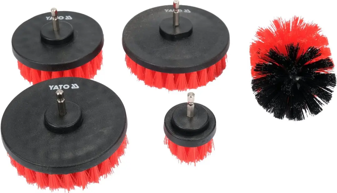 Yato YT-47777 Borstelset voor Accuboor - 5x - afbeelding 4 van 4