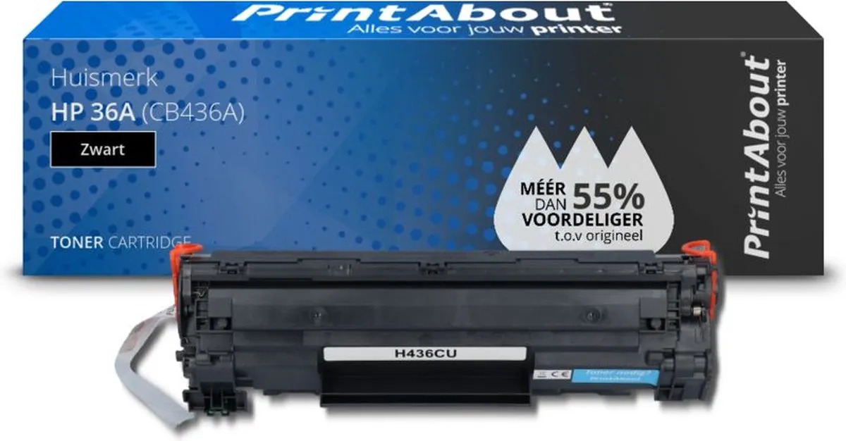 PrintAbout HP 36A Toner Zwart