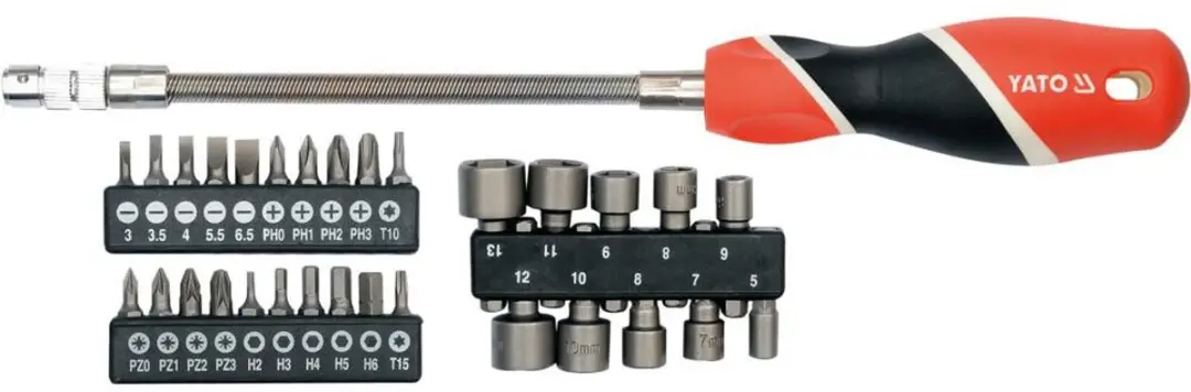 Yato Flexibele Schroevendraaierset YT-25972 - 31 stuks - afbeelding 3 van 3