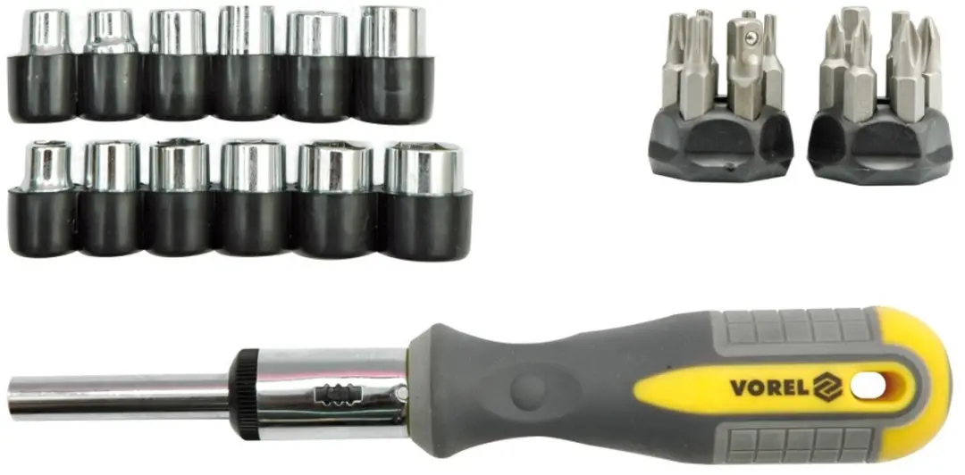 Vorel Ratelschroevendraaier Set