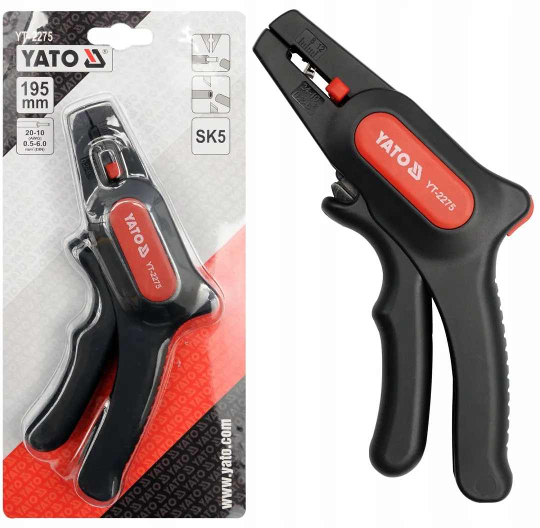 Automatische Kabelstripper YATO 0,5-6 mm², 195 mm