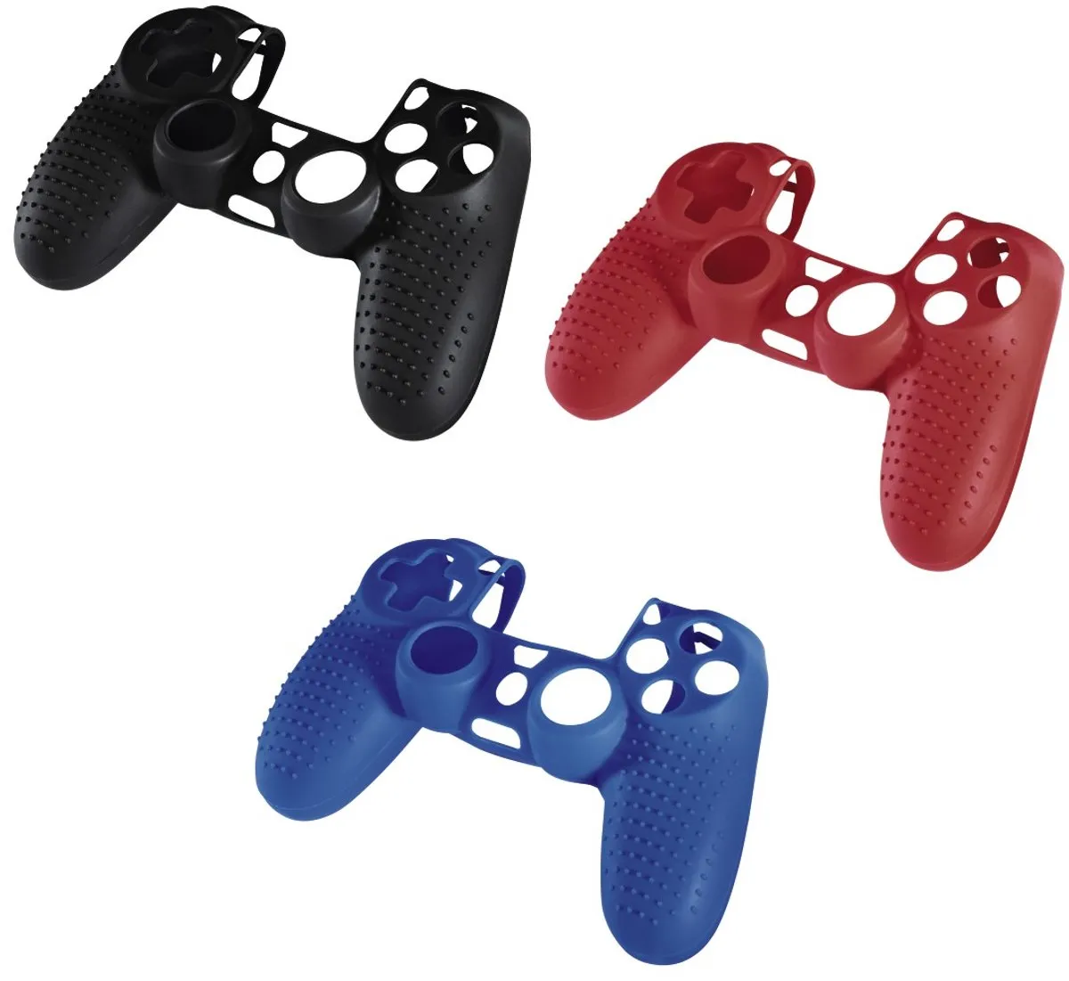 Hama Grip-Beschermhoes Dualshock 4 00054489 - Kleurenmix
