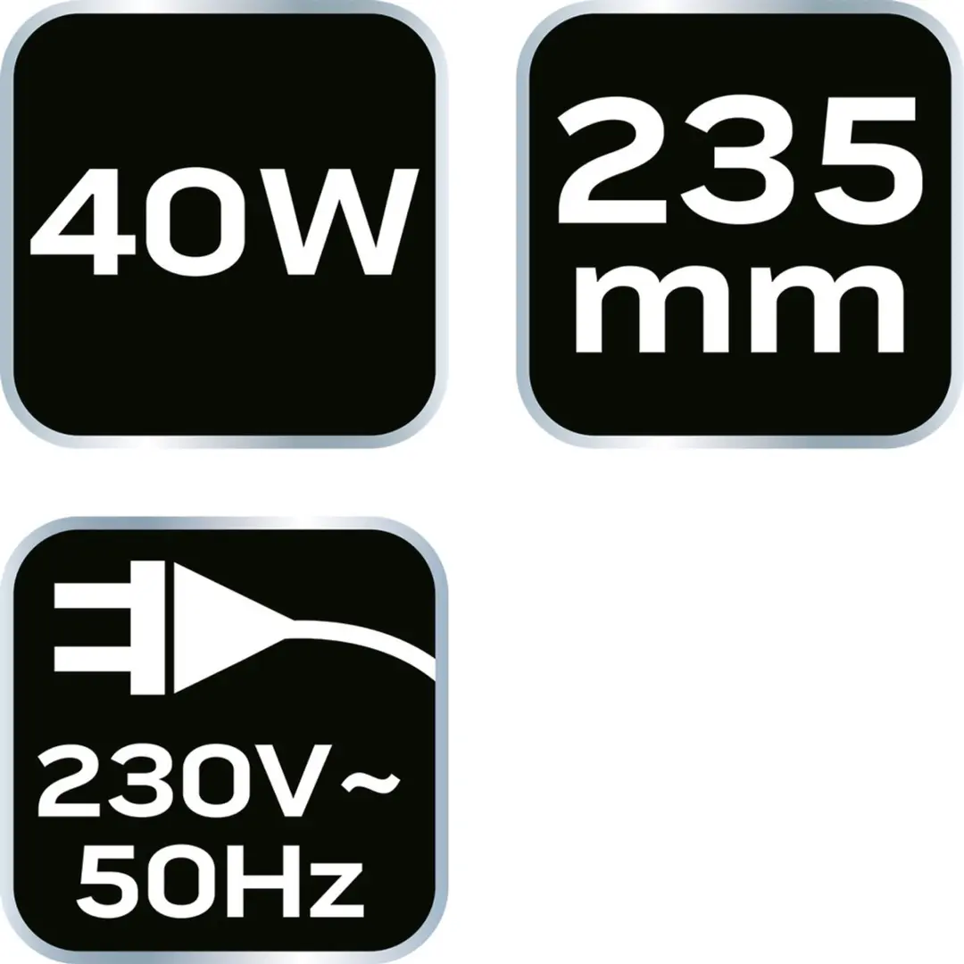 Grupa Topex - Soldeerbout - 40W - 235mm - Snelle Opwarming - afbeelding 4 van 6