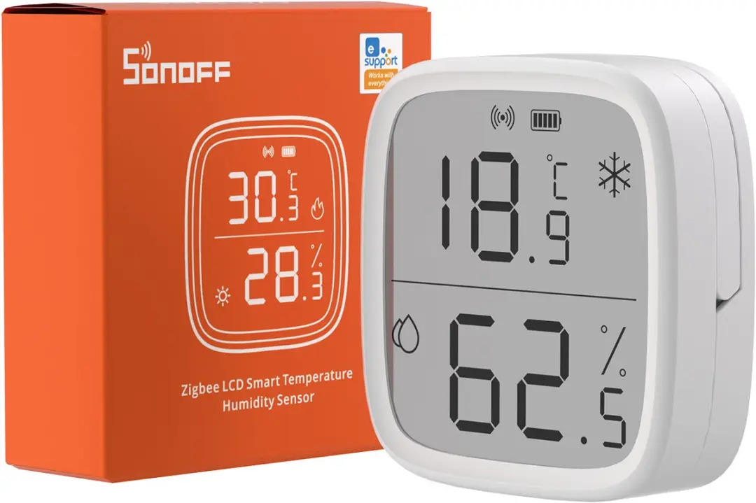 Sonoff SNZB-02D ZigBee Temperatuur- en Vochtigheidssensor