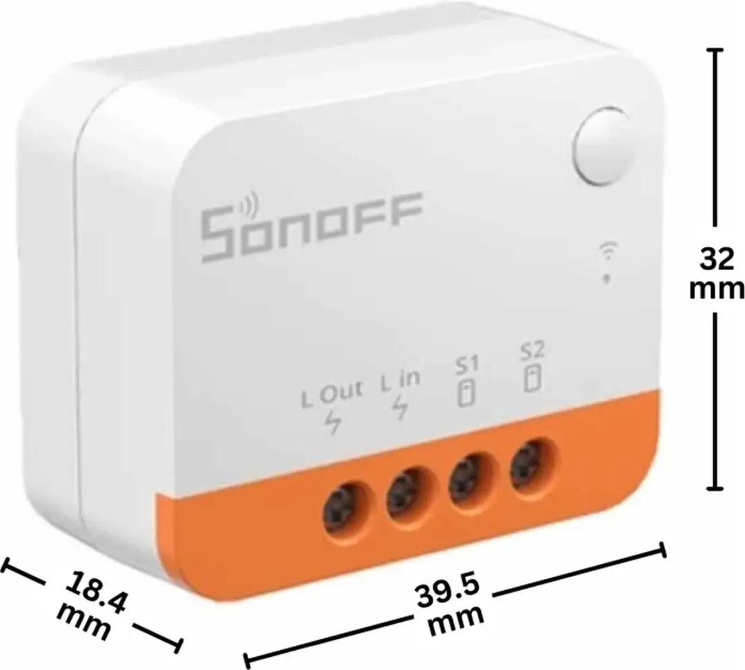 Sonoff ZBMINI-L2 Zigbee Schakelaar - Transparant - afbeelding 6 van 6