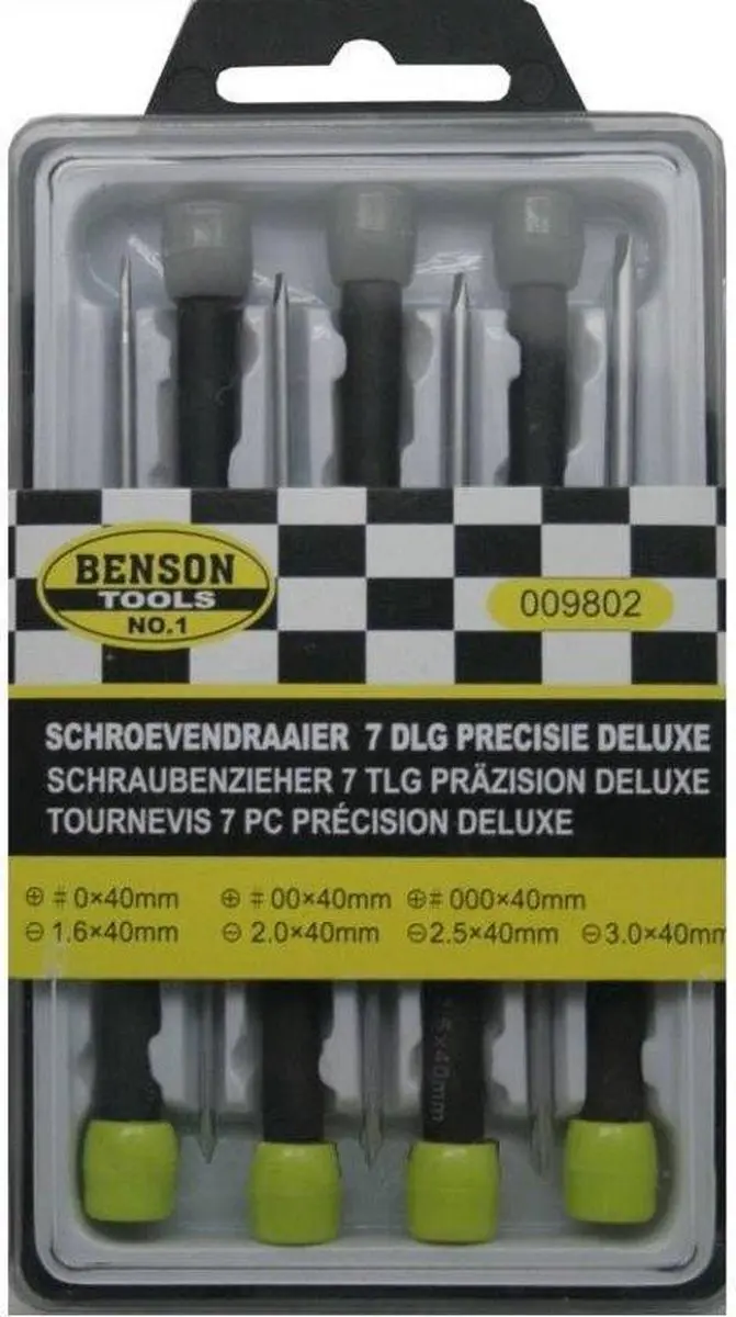 Precisie Schroevendraaier Assortiment Deluxe