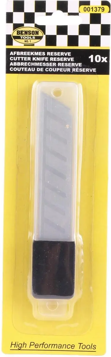 Benson Reserve afbreekmesjes 18mm - 10 stuks - afbeelding 6 van 6