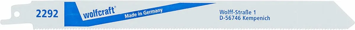 Wolfcraft Sabelzaagblad BIM 2292000