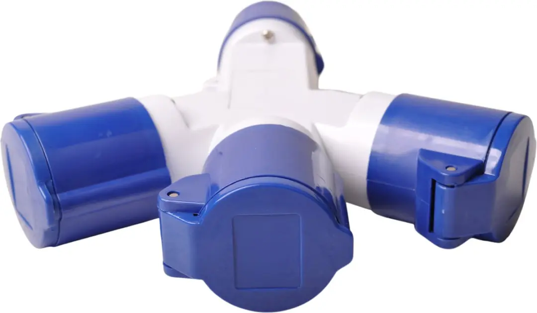 ProPlus CEE 3-weg splitter 16A - IP44 - 230V - afbeelding 3 van 6
