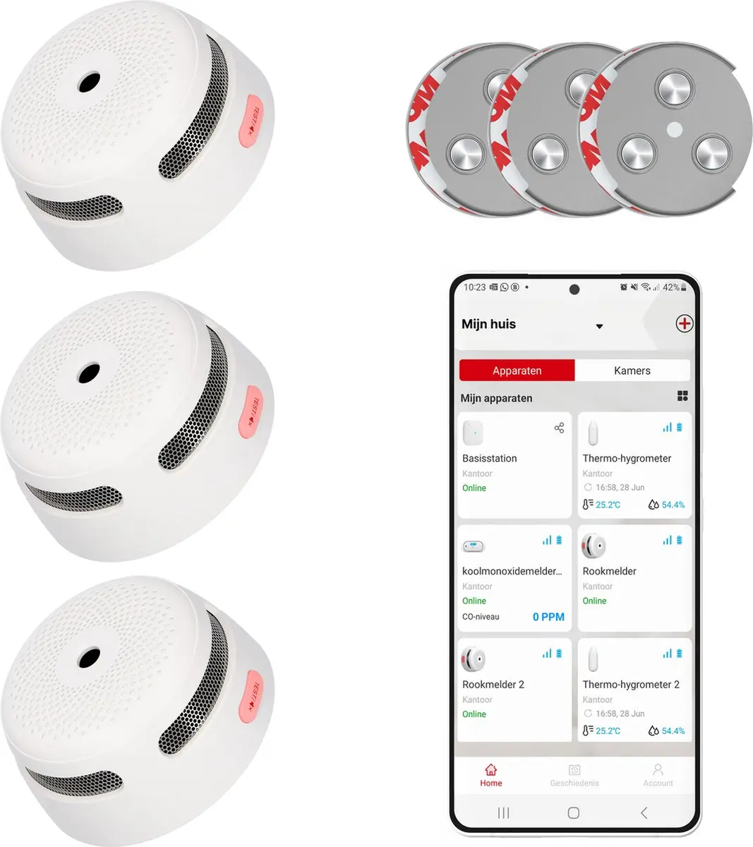 X-Sense XS01-WX Slimme rookmelder met Wifi