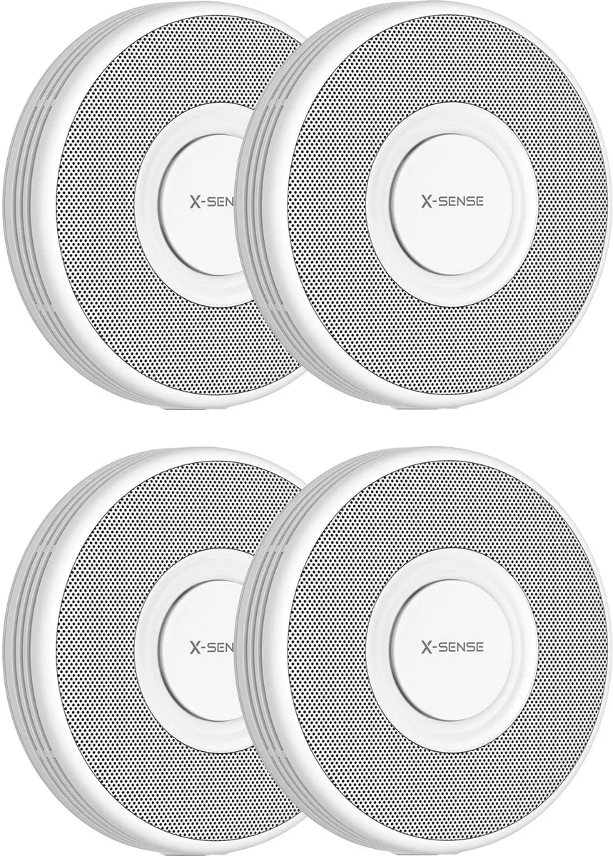 X-Sense XS0B-MR Slimme voice rookmelder met WiFi 4-pack