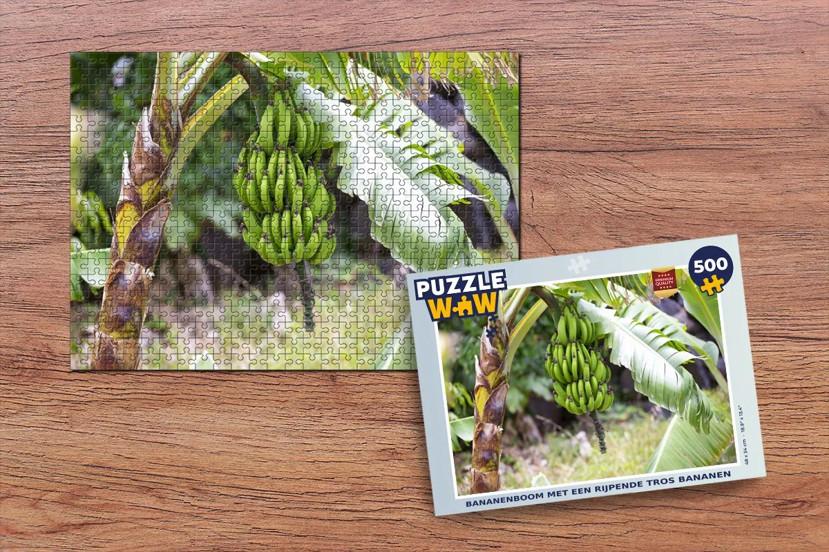 PuzzleWow Legpuzzel Banaan Boom 500 Stuks