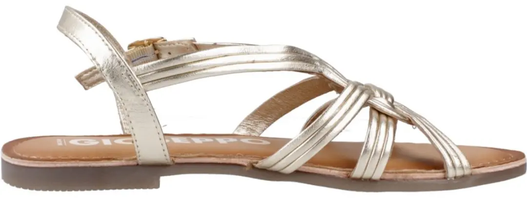 Dames Sandalen Leer Goud