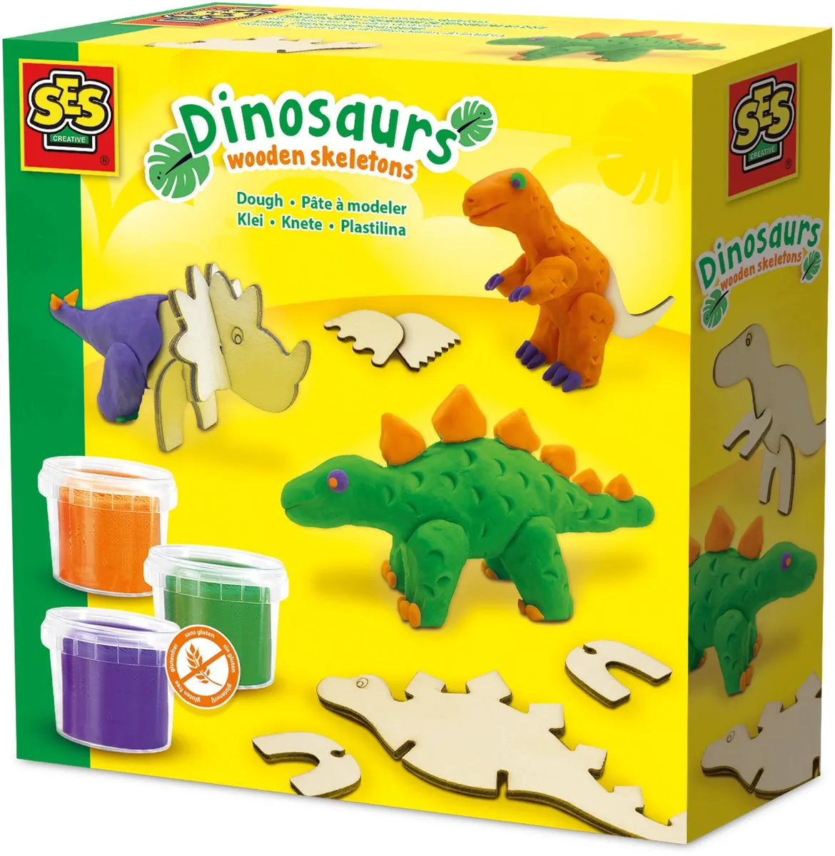 SES Creative Dinosaurs Klei Set