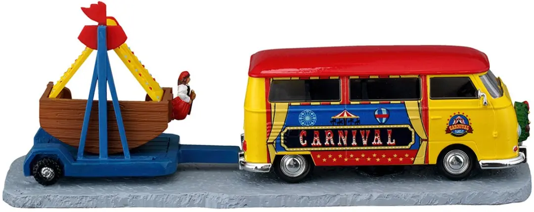 Lemax Towing Van with Carnival Ride - Kerstdorp - afbeelding 2 van 4