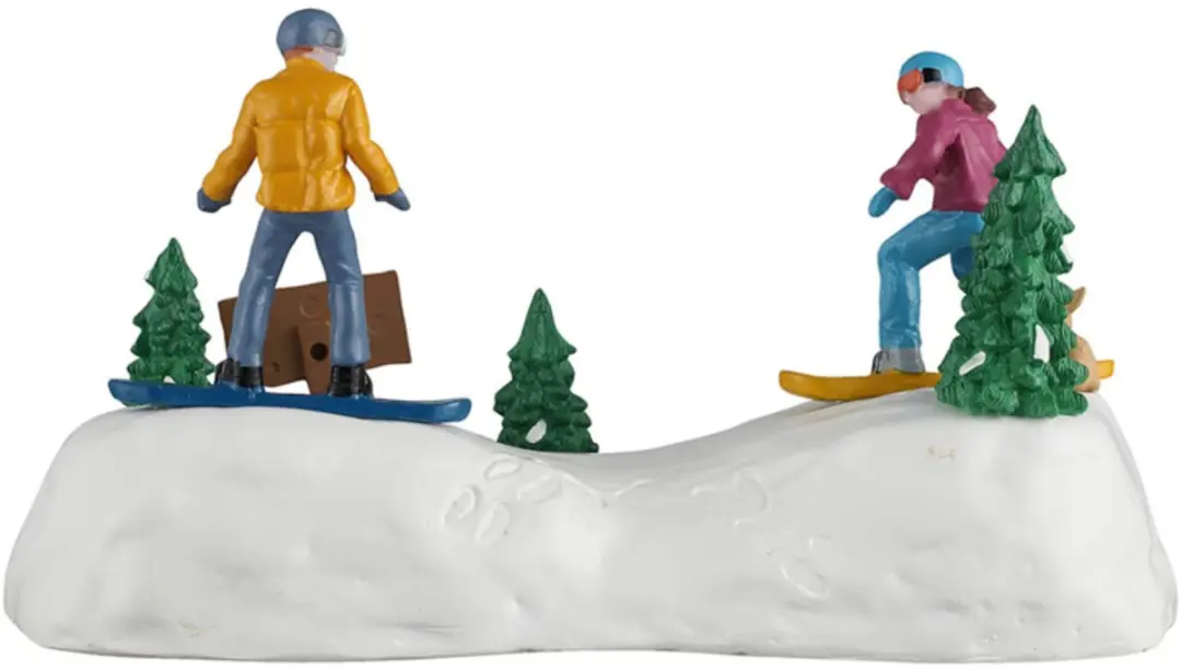 Lemax Snowboarding Practice Kerstdorp Figuur - afbeelding 4 van 4