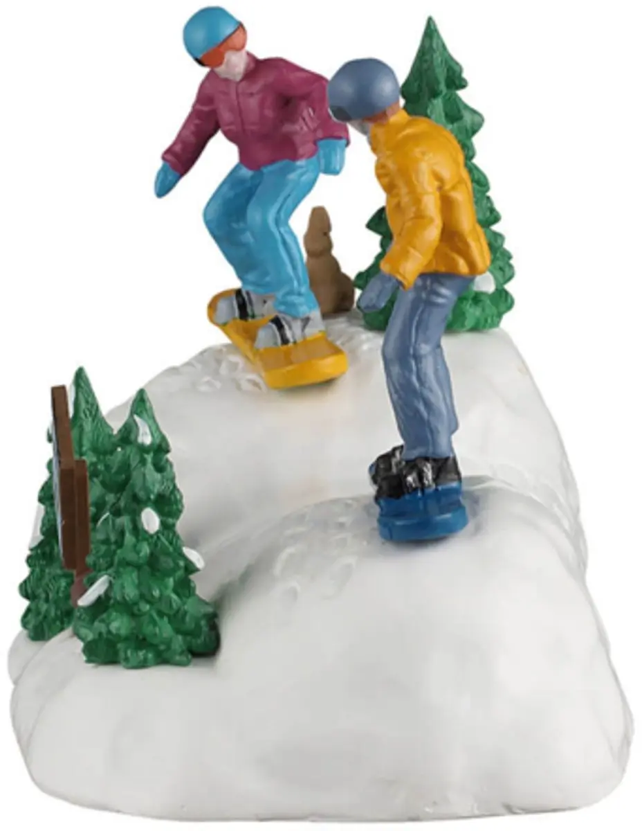 Lemax Snowboarding Practice Kerstdorp Figuur - afbeelding 2 van 4