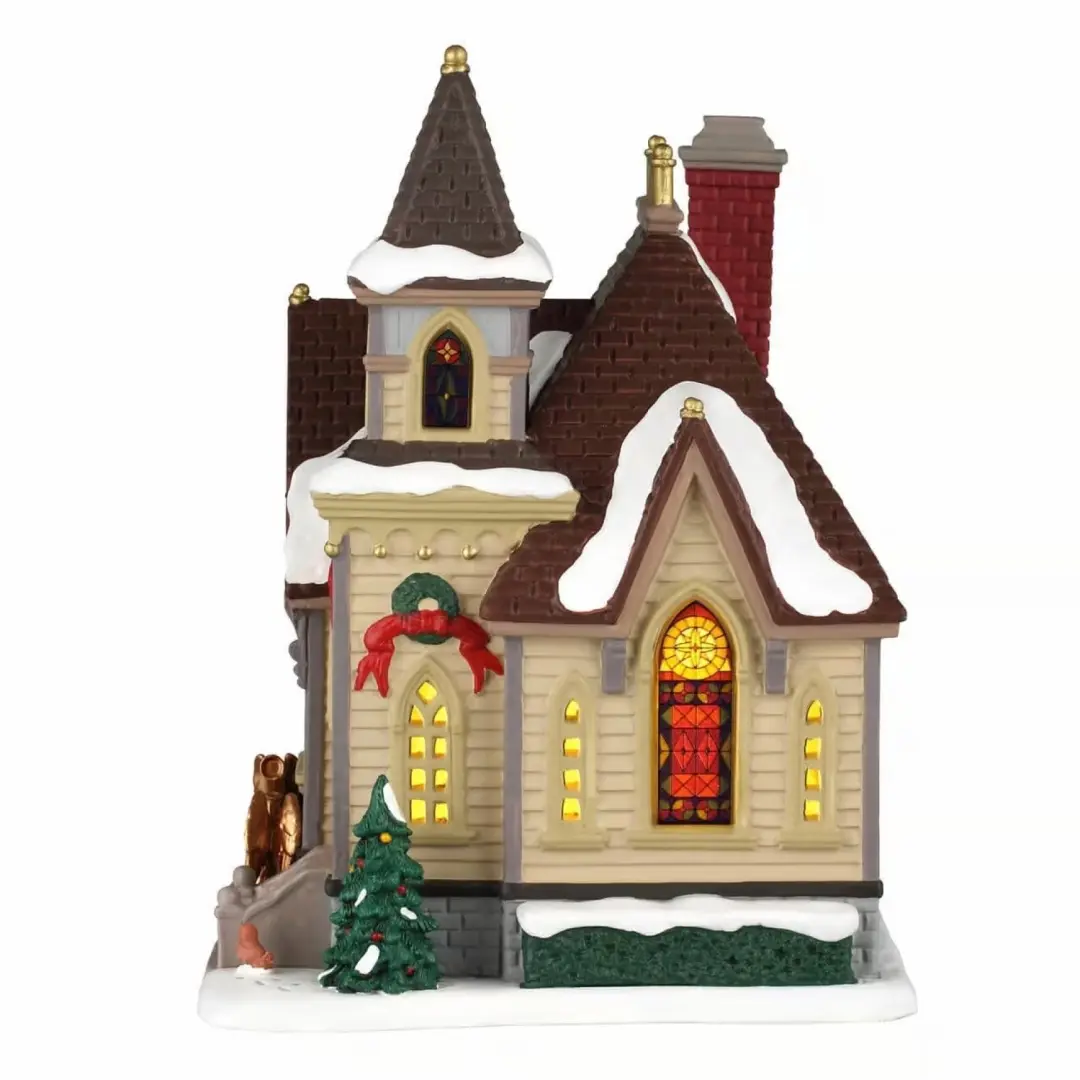 Lemax Maple Lane Chapel