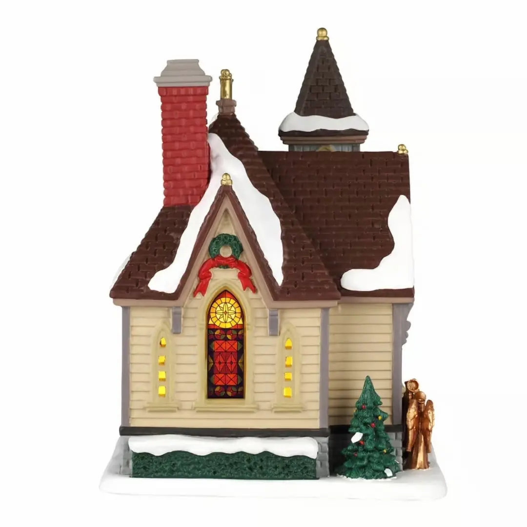 Lemax Maple Lane Chapel - Meerkleurig - afbeelding 2 van 4