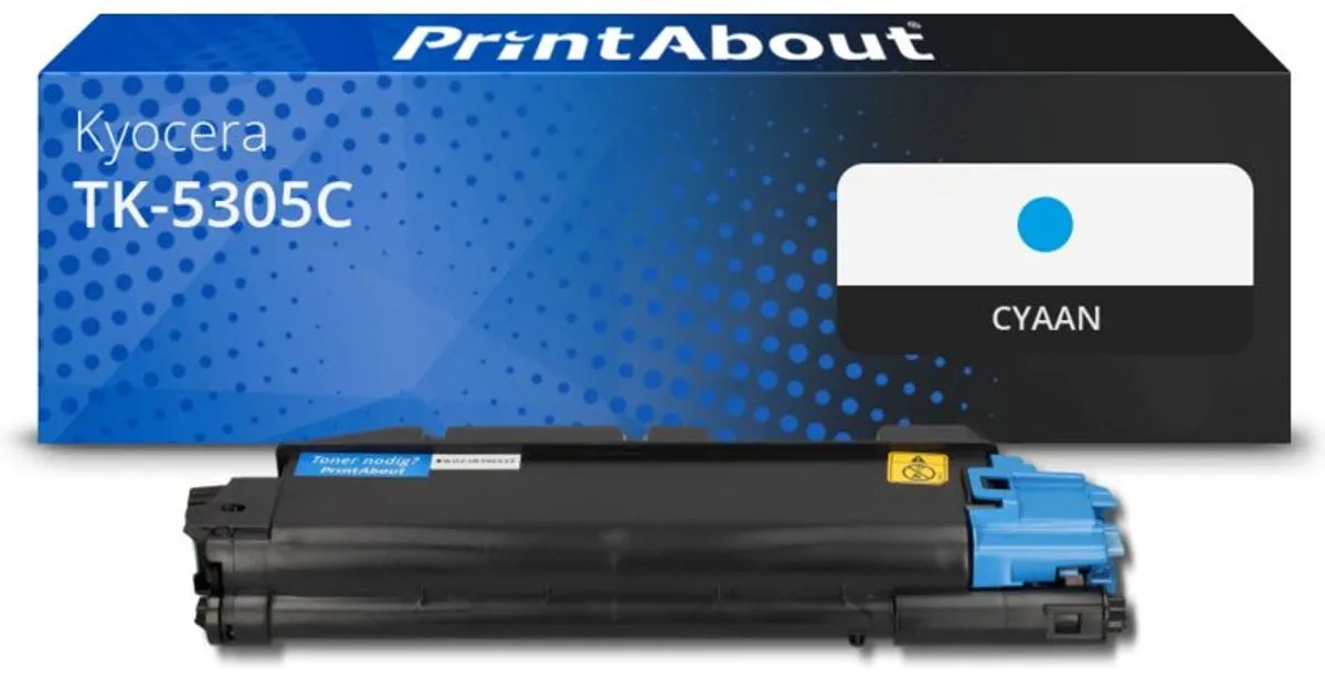 PrintAbout Kyocera TK-5305C Toner Cyaan