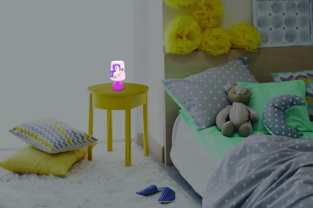 Lexibook MLT10UNI Eenhoorn Nachtlampje - Roze - afbeelding 3 van 6