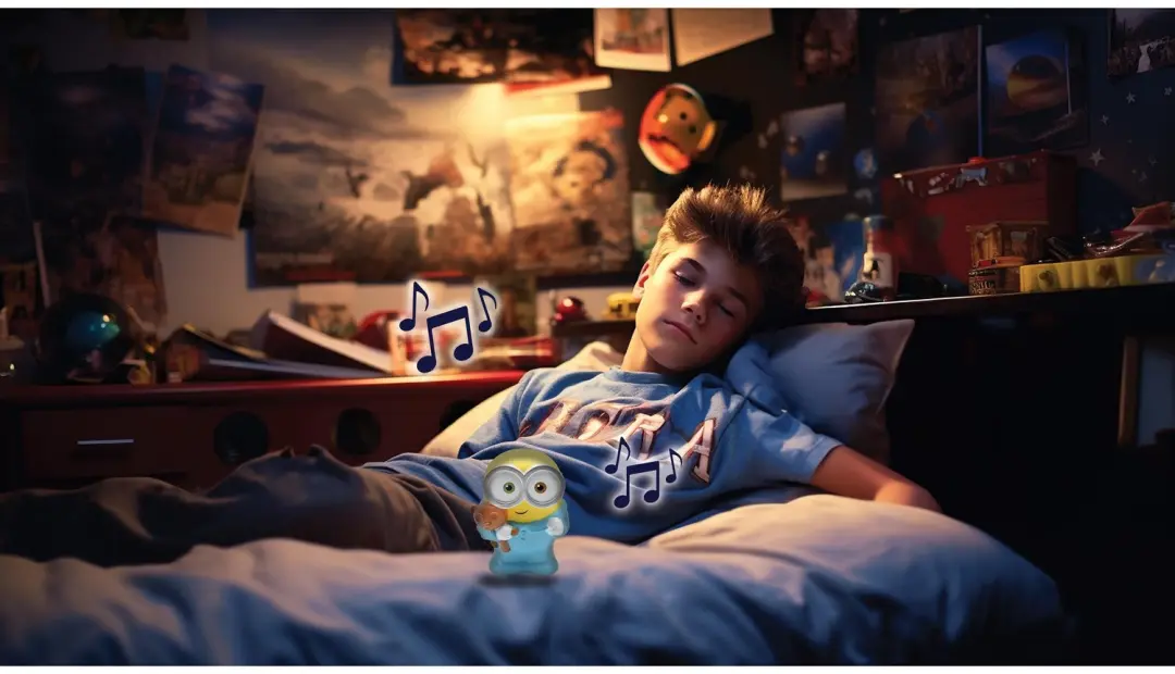 Lexibook Minions Bob 3D LED Nachtlampje ca. 13cm - afbeelding 3 van 6