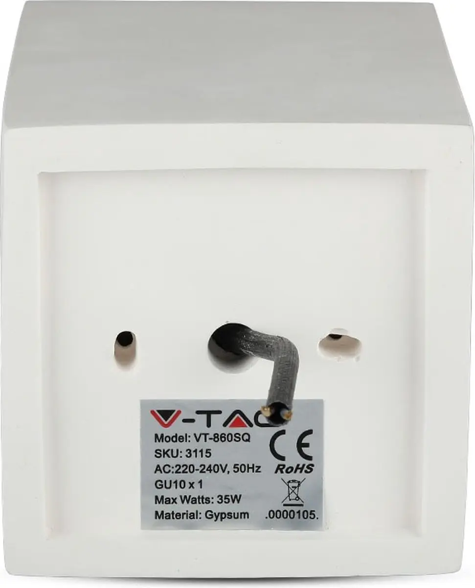 V-TAC VT-860-MR GU10 Fitting - Mat Roségoud - afbeelding 4 van 6
