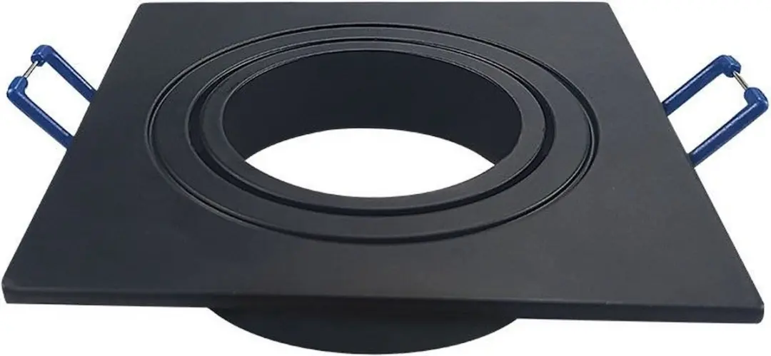 V-tac Fitting Spot 9 X 9 X 2,5 Cm Aluminium Zwart