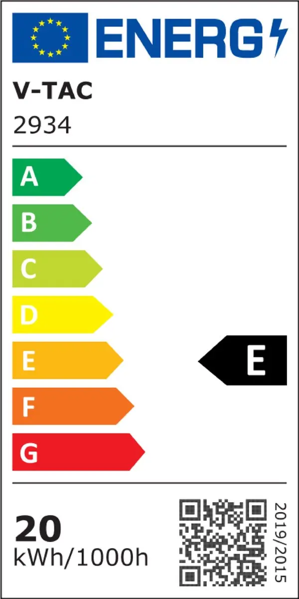V-TAC VT-11020-W LED Draaibare Wandlamp - IP65 Waterdicht - Wit - 17W - 2520 Lumen - 3000K - afbeelding 2 van 6
