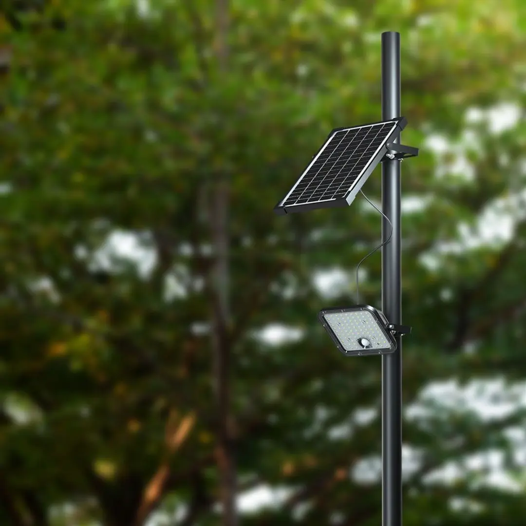 V-TAC VT-432-B Solar LED-schijnwerper - 30W - 6400K - afbeelding 4 van 6