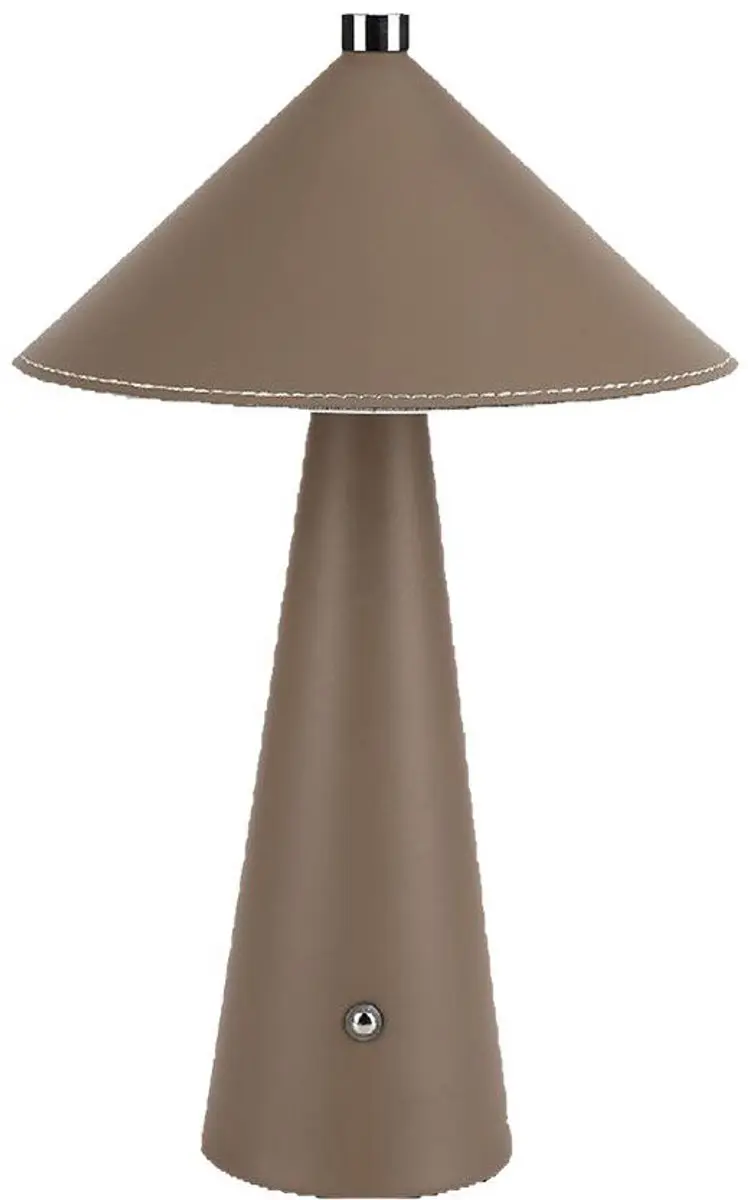 V-TAC VT-10117-BR Tafellampen Oplaadbare lampen 3W 240lm IP20 Bruin VT-10117-BR