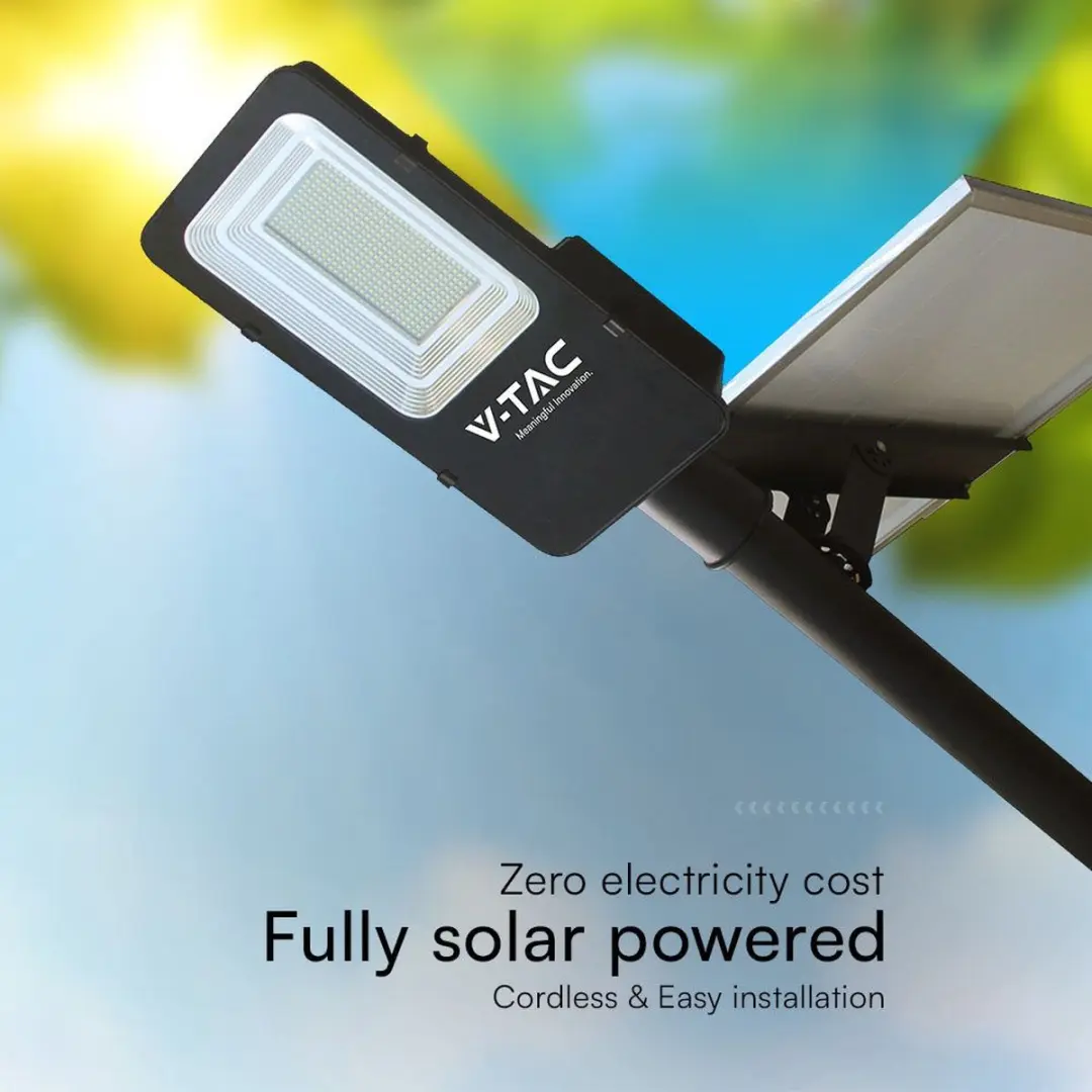 V-TAC VT-ST201 Solar Straatlantaarn - 4000K - IP65 - afbeelding 6 van 6