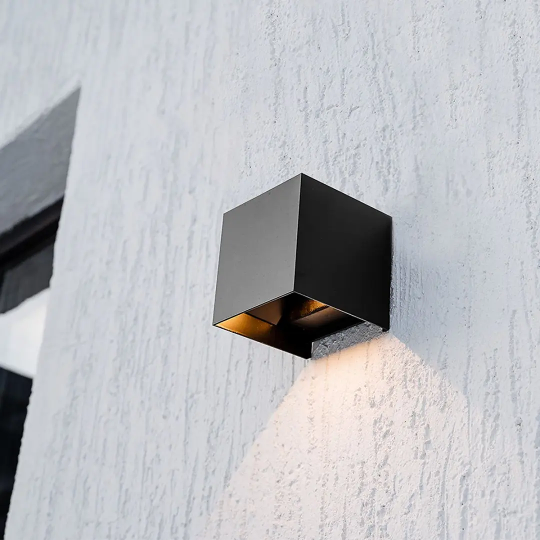 V-tac VT-409CCT-B Solar Wandlamp 9W - Zwart - afbeelding 4 van 6