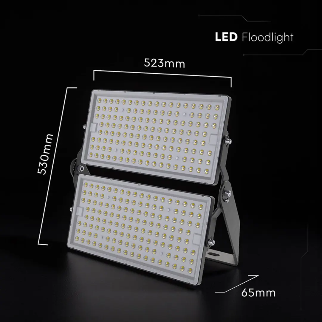 V-TAC VT-48500 LED-schijnwerper 500W - 6500K - Zwart - afbeelding 5 van 6